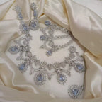 High quality bridal set with jhumar