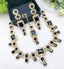 Delicate necklace set with teeka