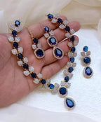 AD necklace set with teeka