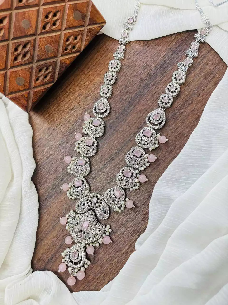Zircon Long Maala Set