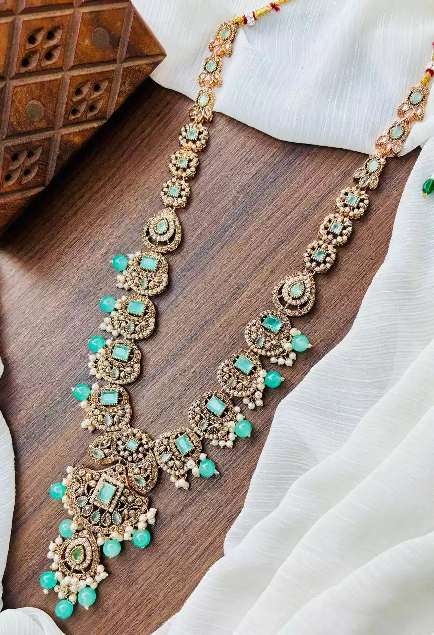 Zircon Long Maala Set