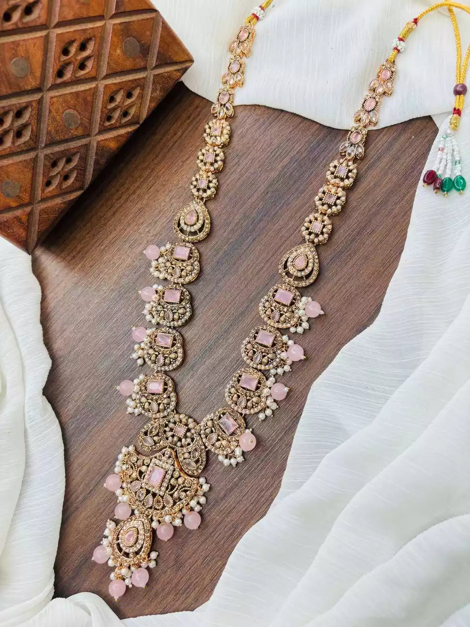 Zircon Long Maala Set