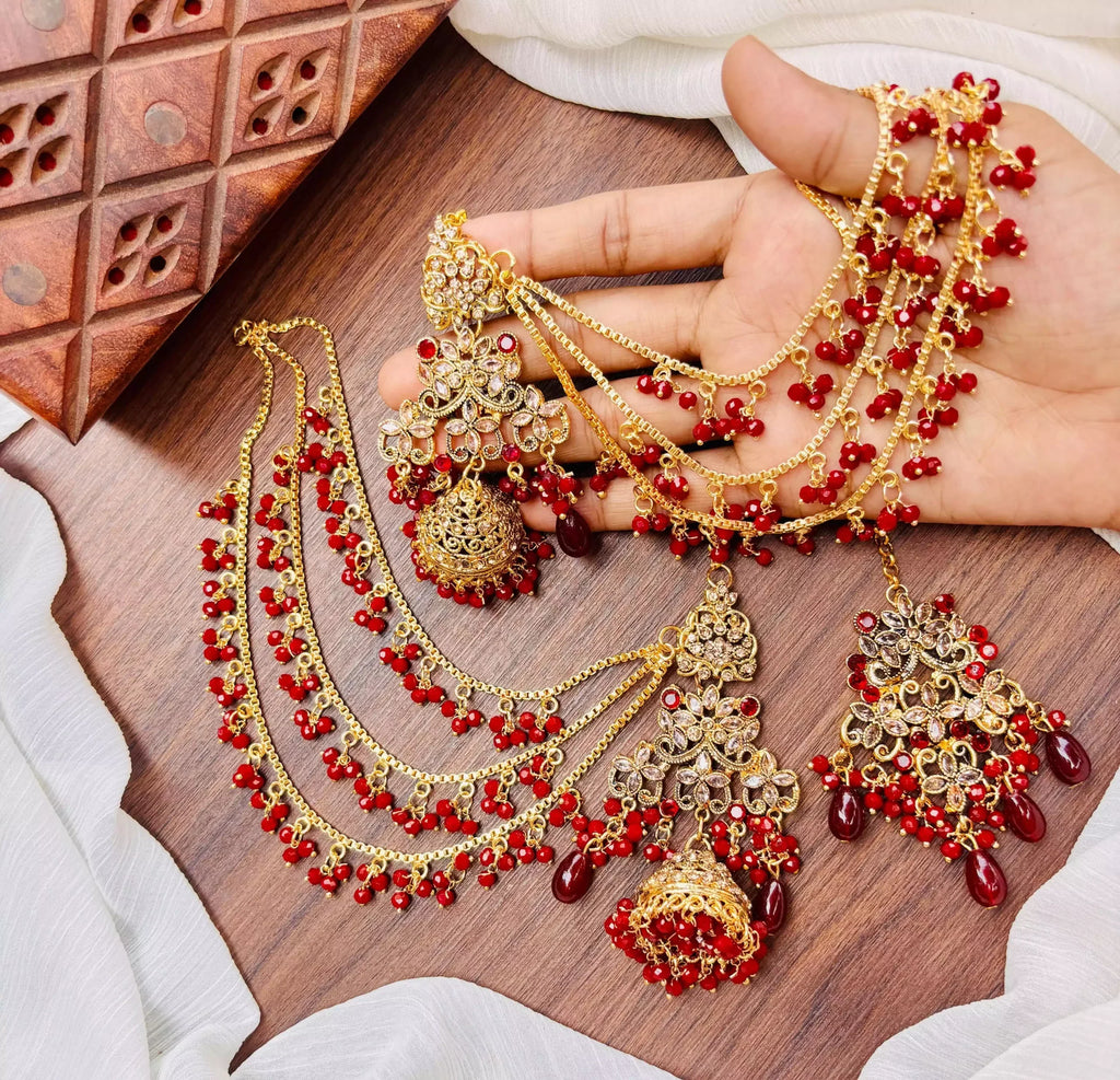 Reverse AD Earrings Teeka