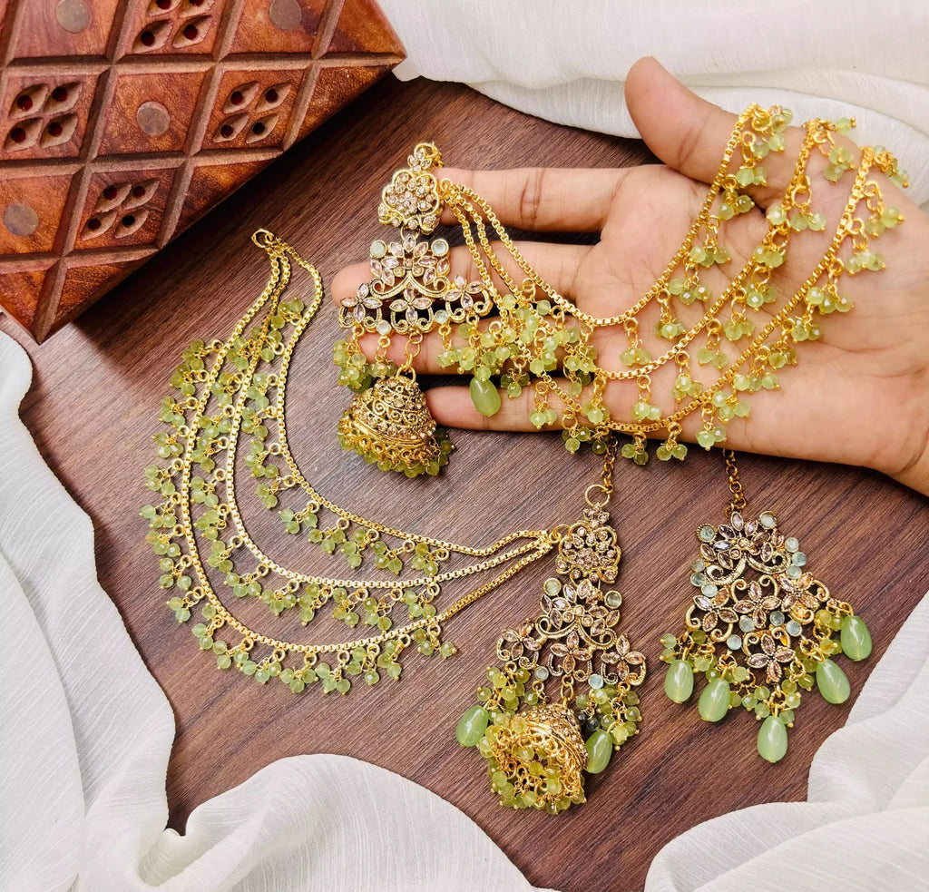 Reverse AD Earrings Teeka