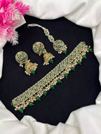 Elegant Choker Set with Teeka