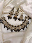 Zircon Necklace Set with Big Size Earrings