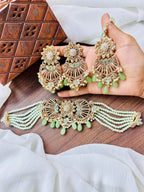 Zircon Choker Set