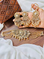 Zircon Choker Set