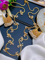 Gold Plated Baali With Maala