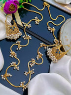Gold Plated Baali With Maala