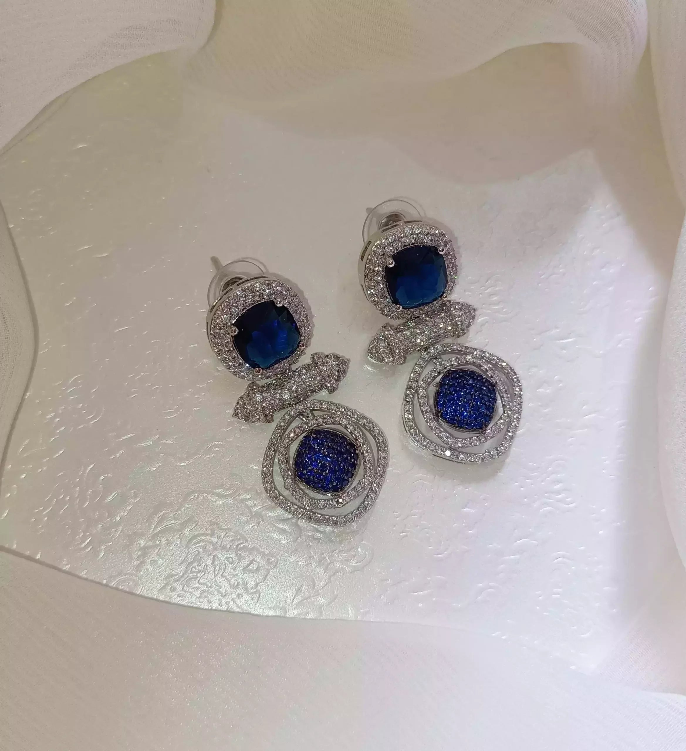 American diamond earrings Main image