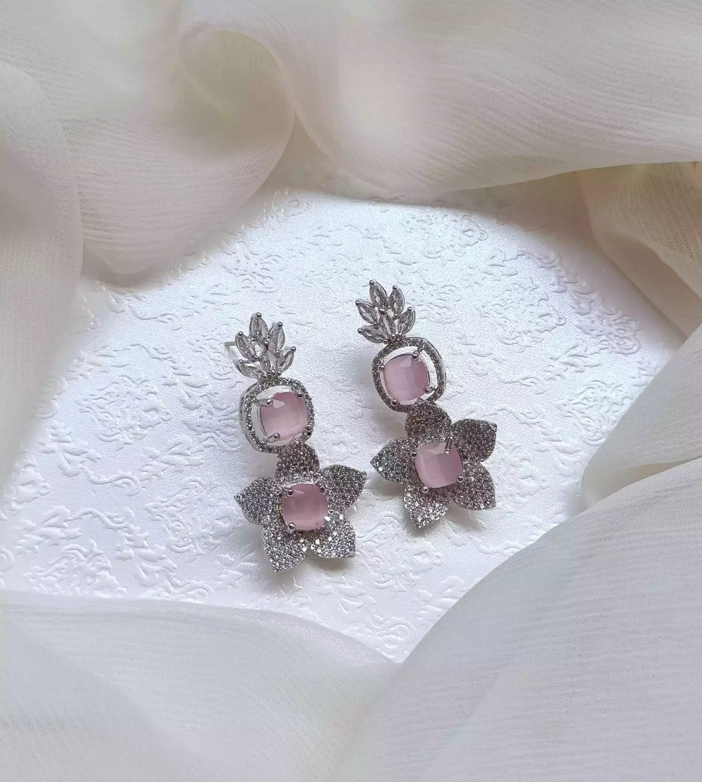 American diamond earrings