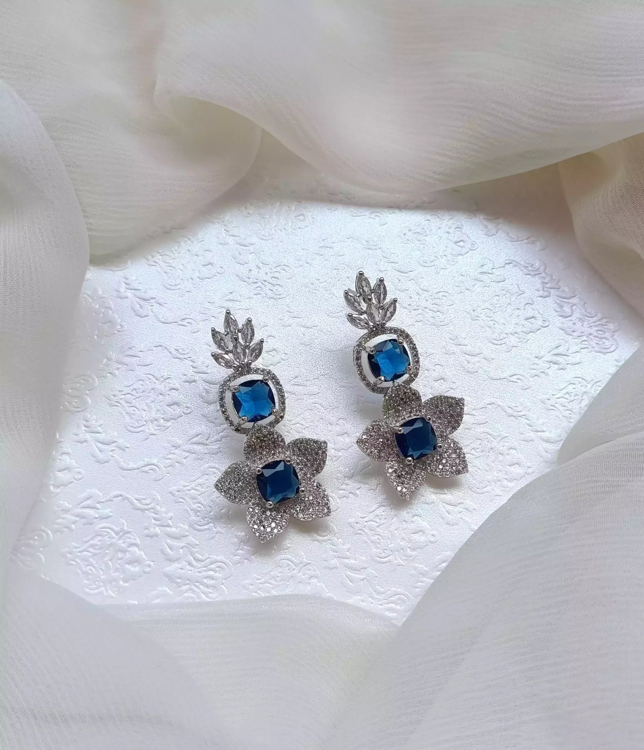 American diamond earrings