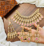 Zircon bridal set with jhumar