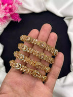 Zircon 4pcs bangle set