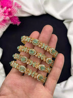 Zircon 4pcs bangle set