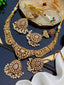 Zircon necklace set with teeka