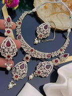 Gold plated necklace set