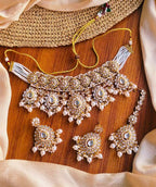 Dabbi kundan choker set