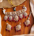 Dabbi kundan choker set