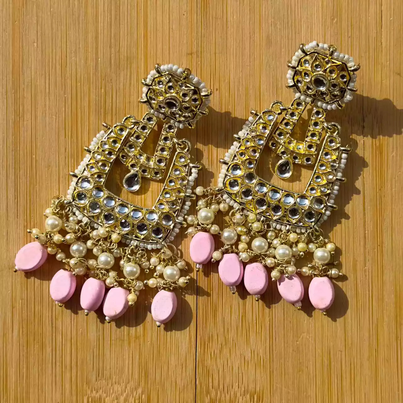 Dabbi kundan earrings