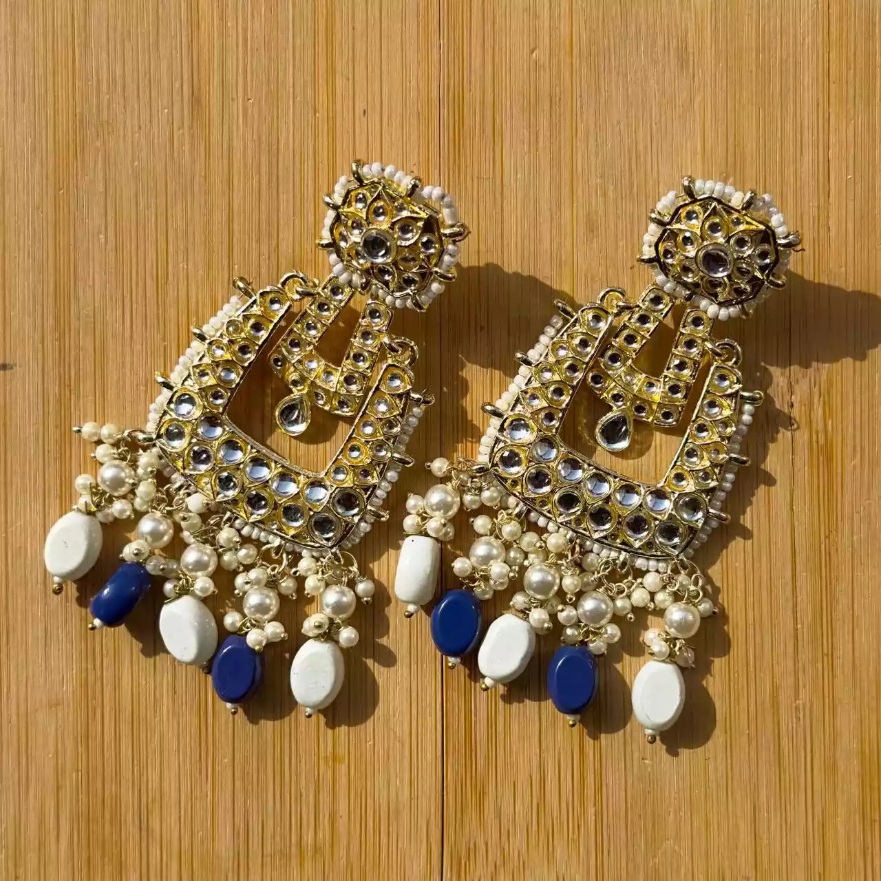 Dabbi kundan earrings