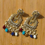 Dabbi kundan earrings