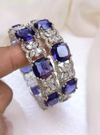 American diamond bangle set
