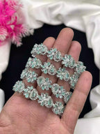 Zircon 4pcs bangles set