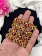 Zircon 4pcs bangles set