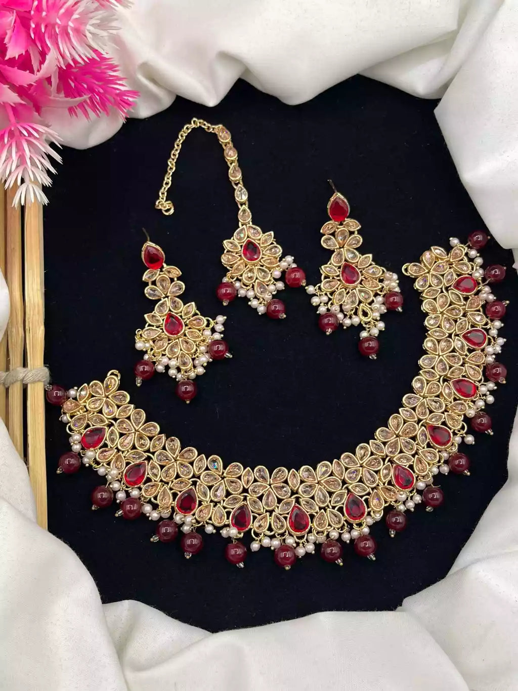 Reverse AD necklace set