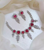 Micro zircon necklace set