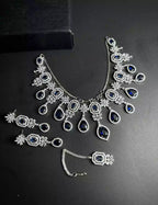 American diamond bridal set