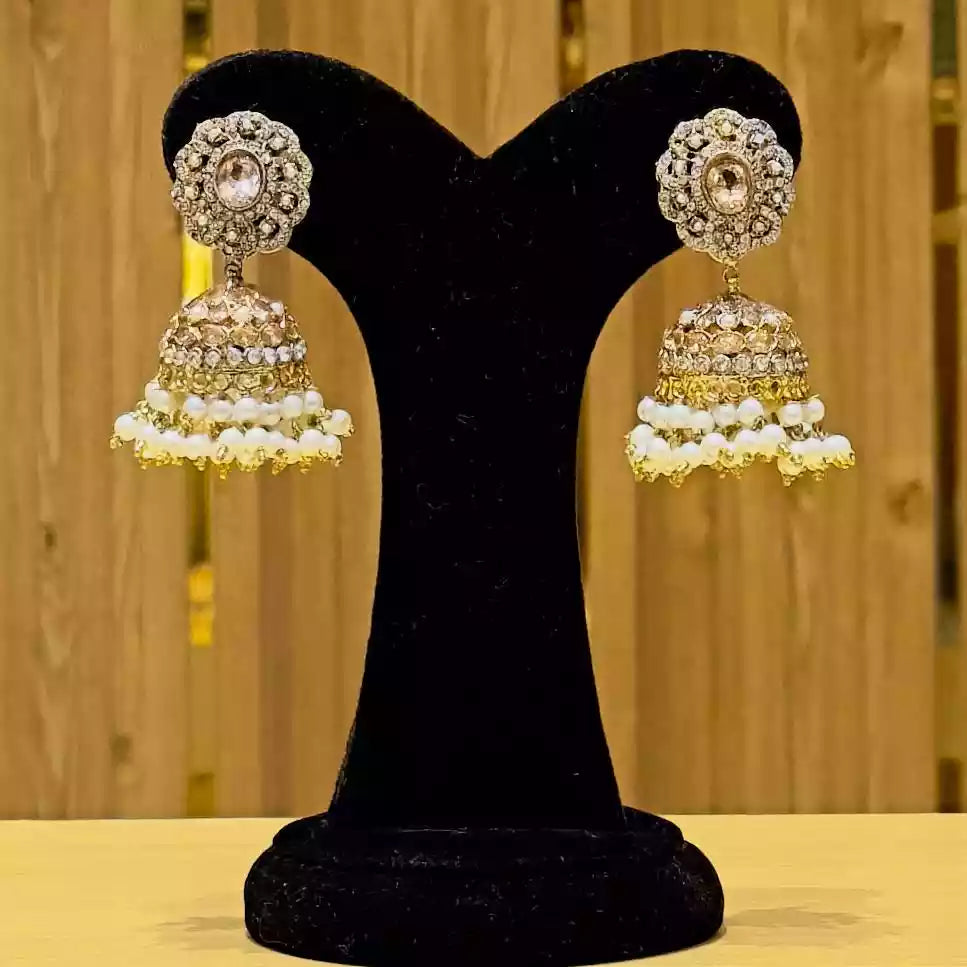 Zircon jhumki