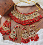 Handmade heavy bridal set