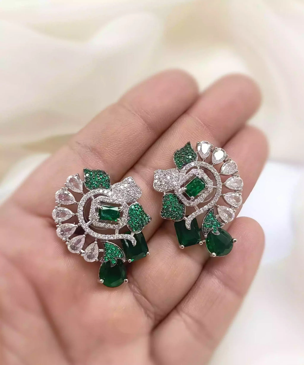 Mirco zircon earrings
