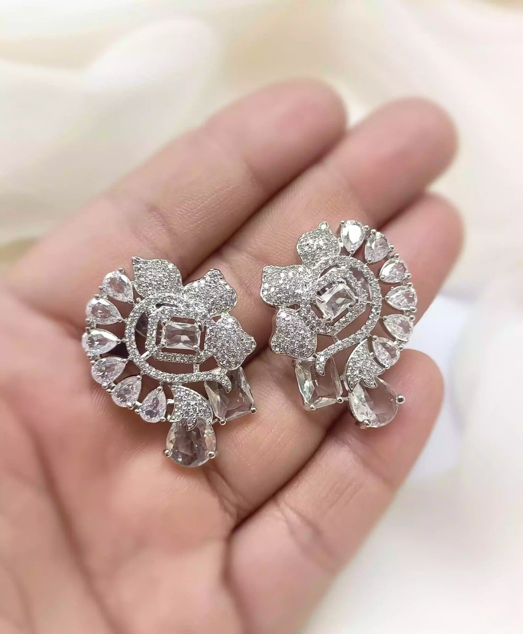 Mirco zircon earrings