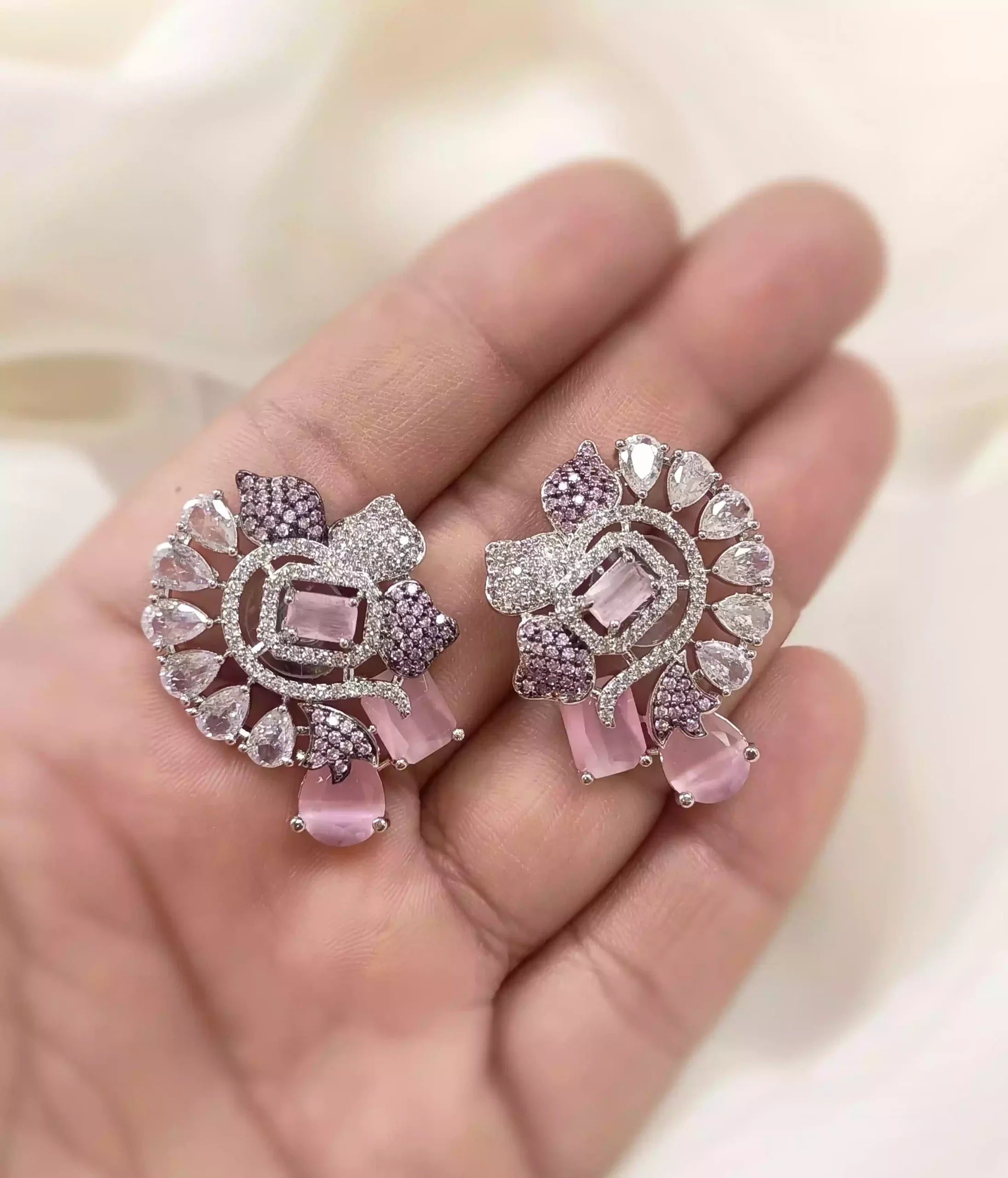 Mirco zircon earrings