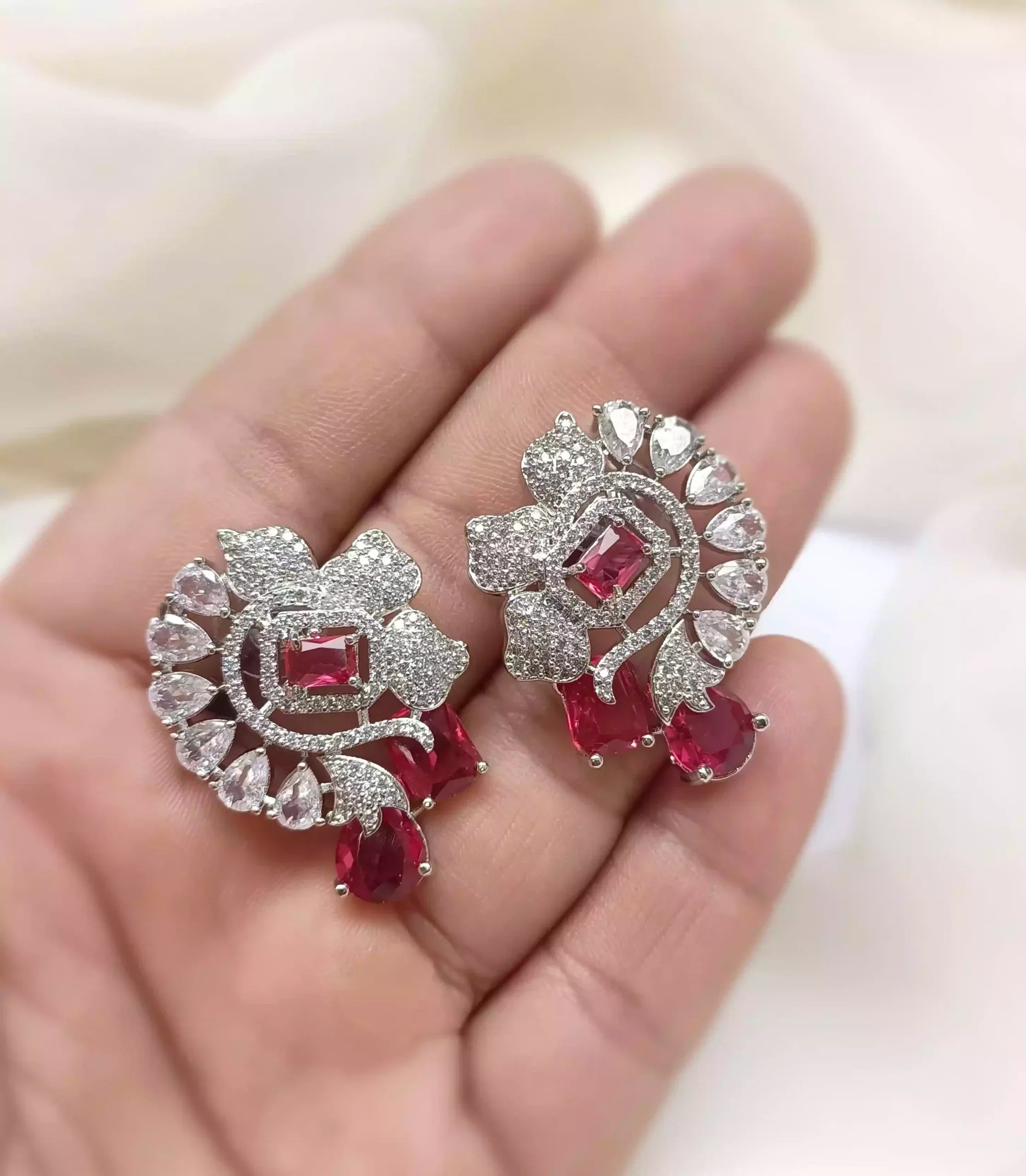 Mirco zircon earrings