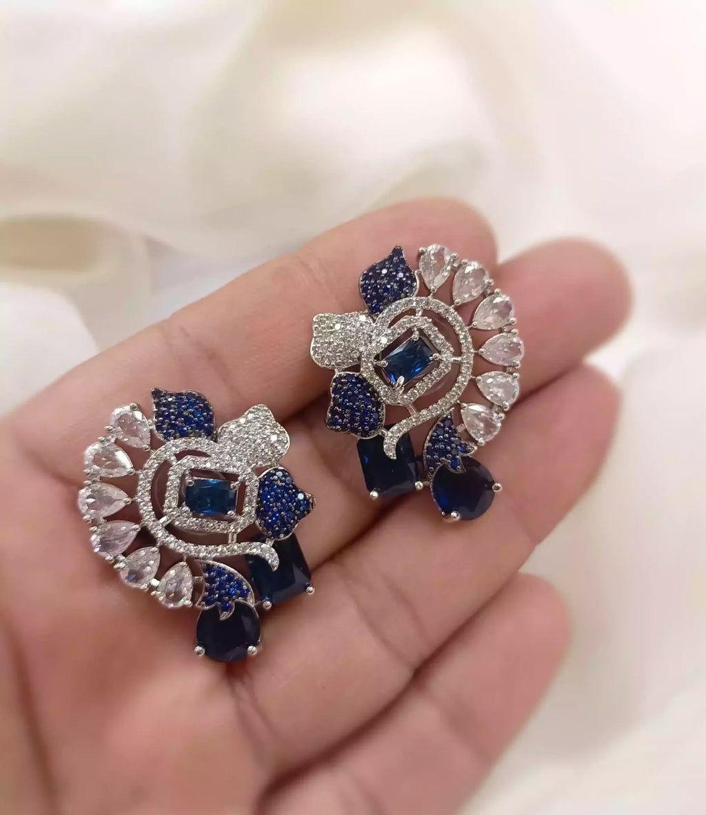 Mirco zircon earrings