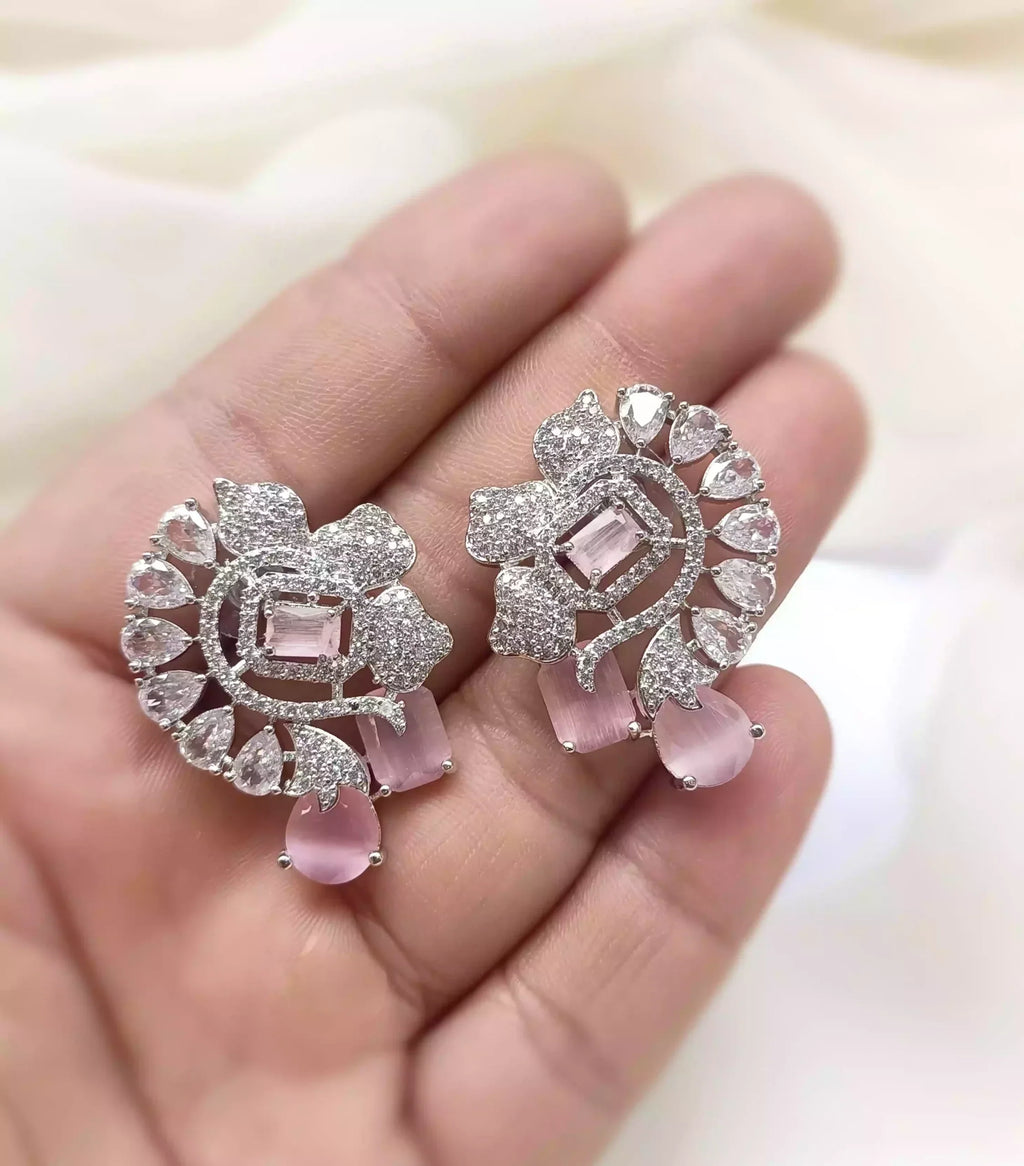 Mirco zircon earrings