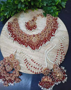 Noratan bridal set with jhumar