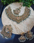 Noratan bridal set with jhumar