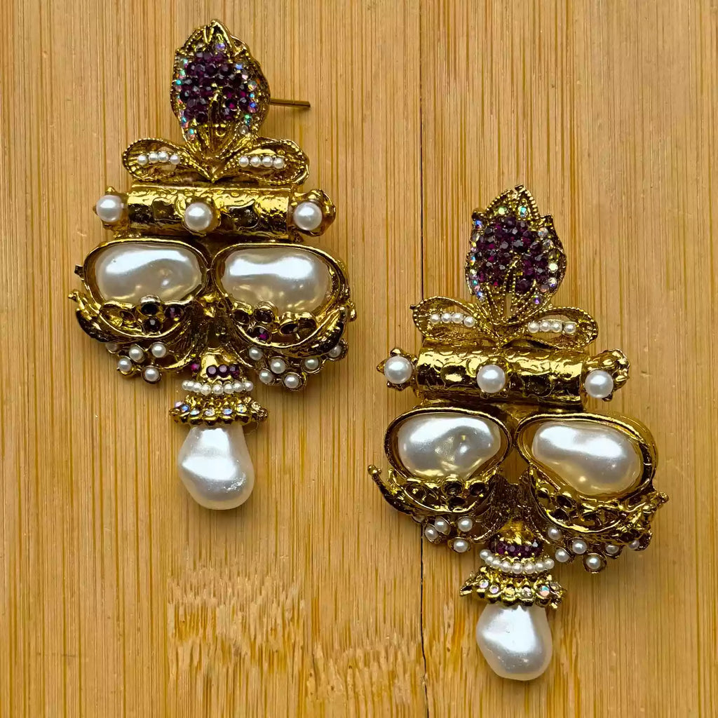Mother of pearl earrings