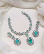 American diamond necklace set