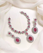 American diamond necklace set