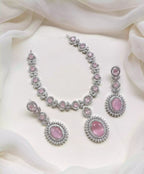 American diamond necklace set