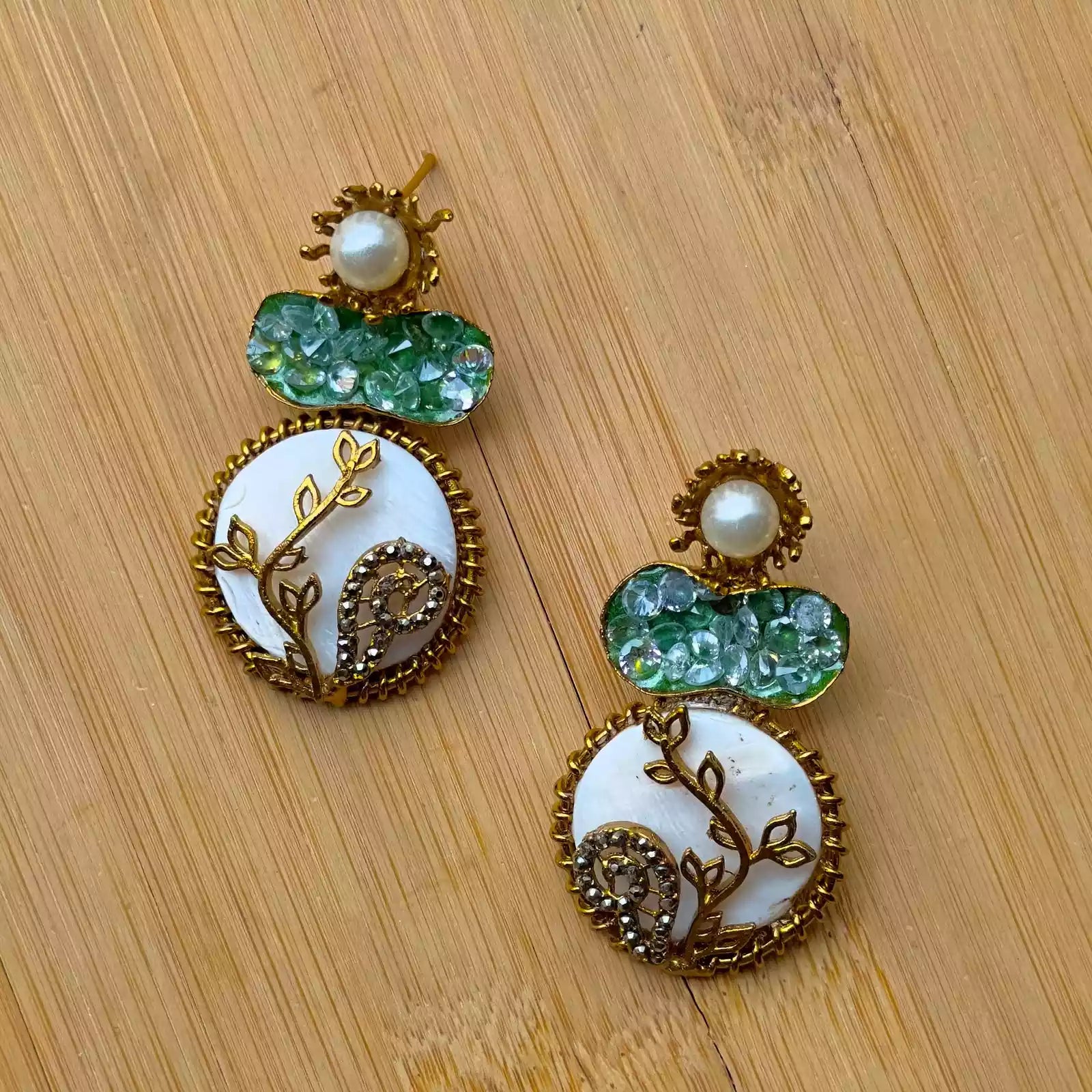 Handmade designer earrings Main image