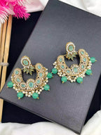 Zircon earrings