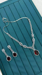 American diamond necklace set